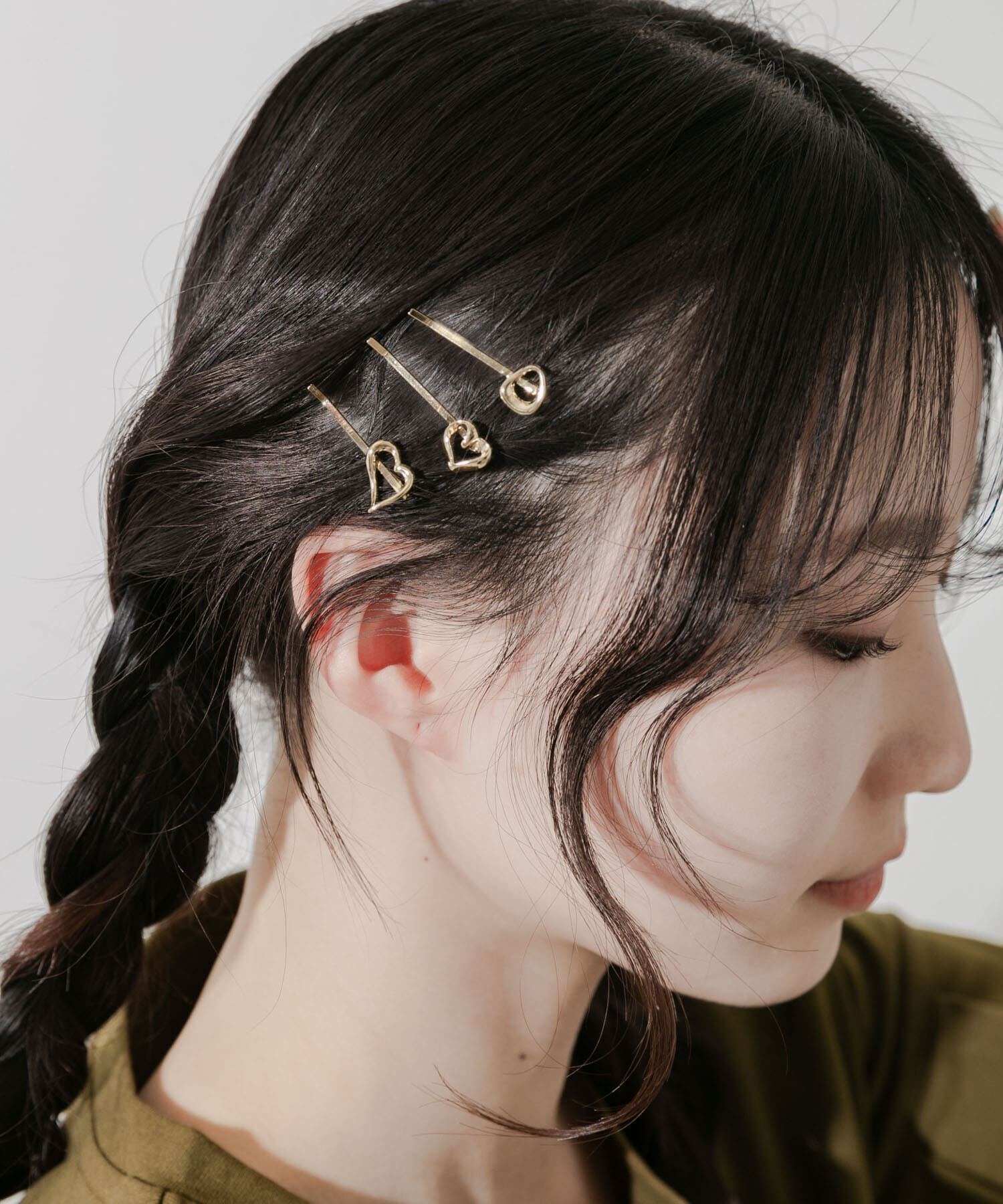SMELLY「ハート3セットヘアピン」|その他|
