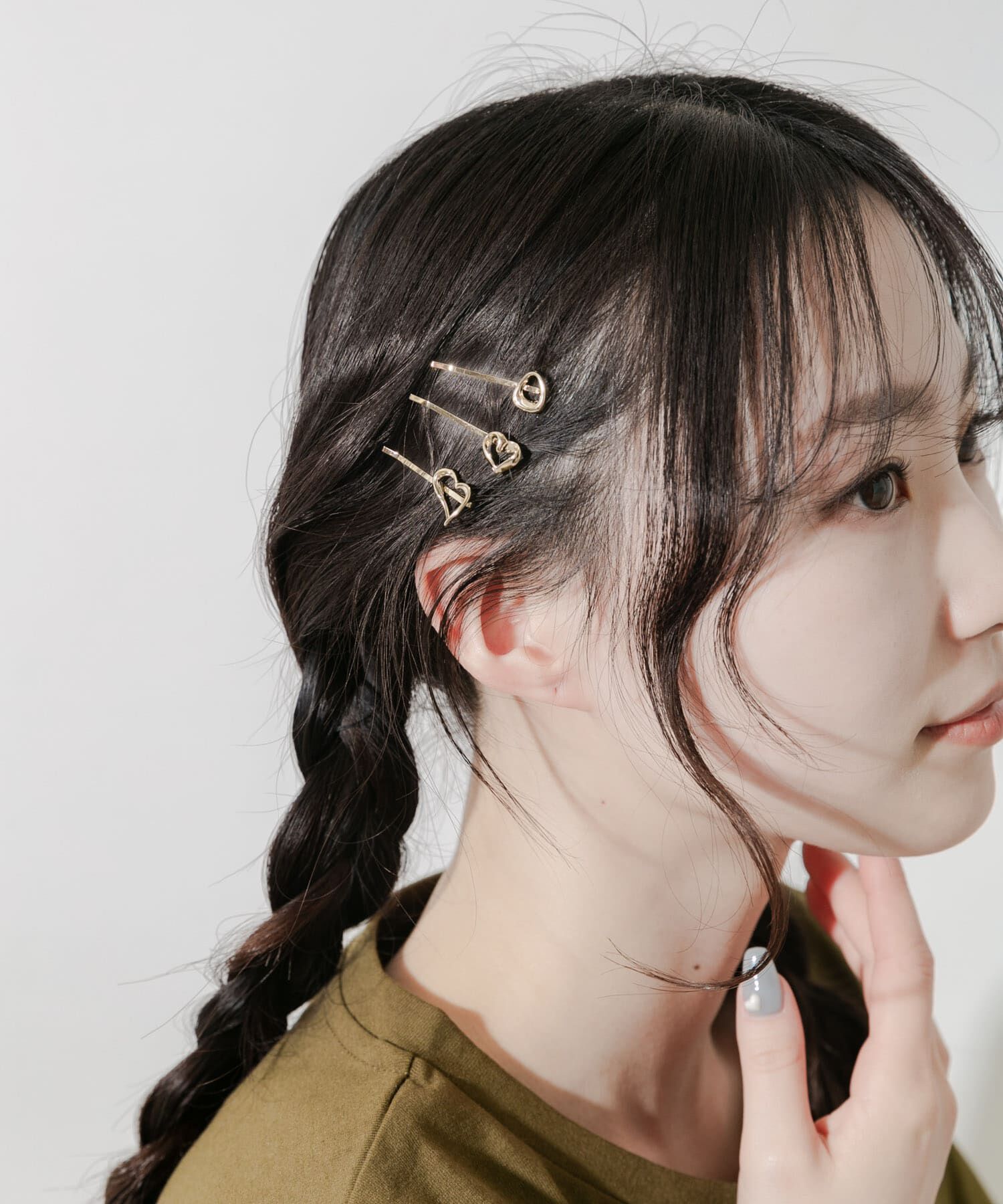 SMELLY「ハート3セットヘアピン」|その他|