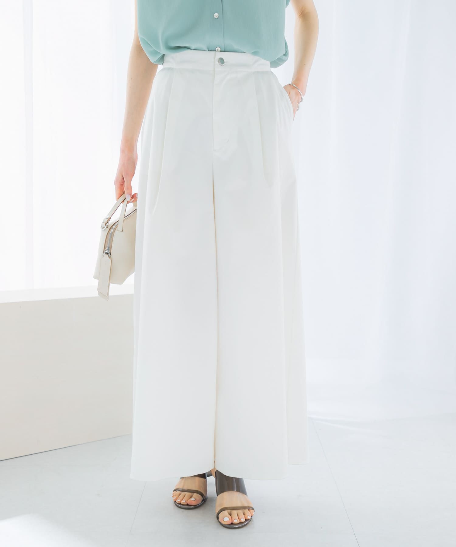 URBAN RESEARCH ROSSO「コットンワイドパンツ」|その他|