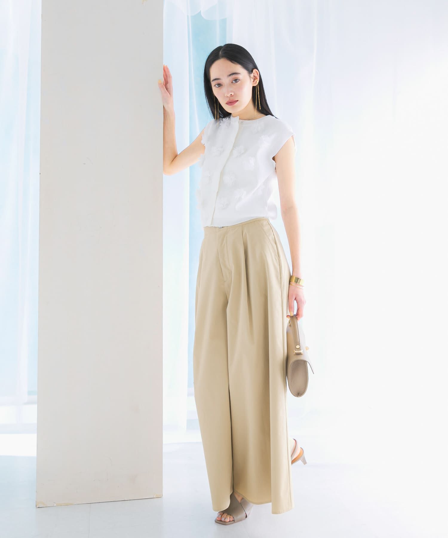 URBAN RESEARCH ROSSO「コットンワイドパンツ」|その他|