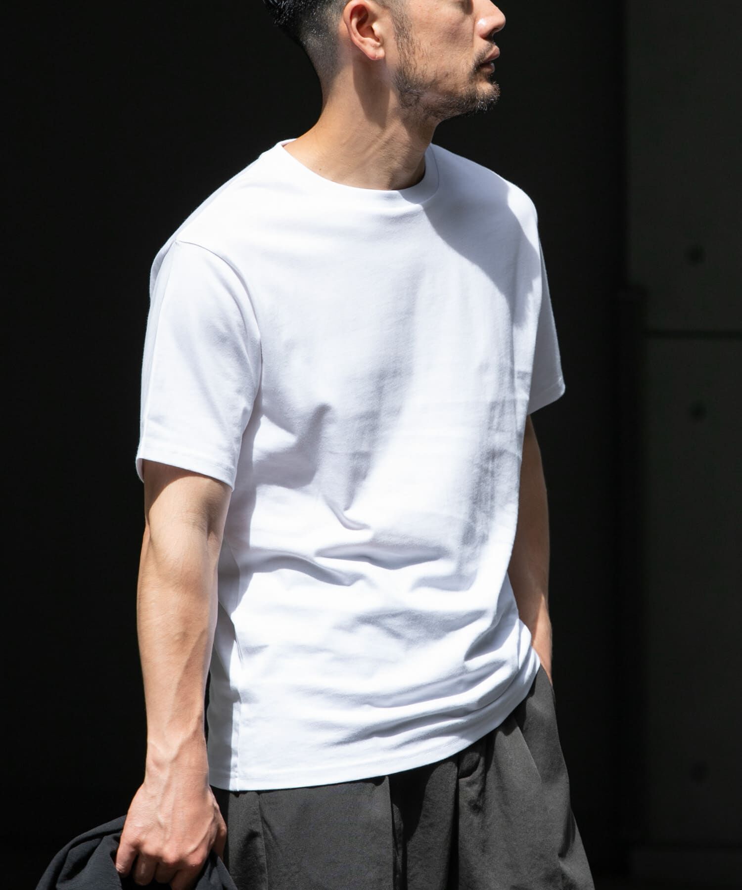 URBAN RESEARCH ROSSO「『XLサイズあり』『UR TECH』汗ジミ防止クルーネックTシャツ」|Tシャツ・カットソー|