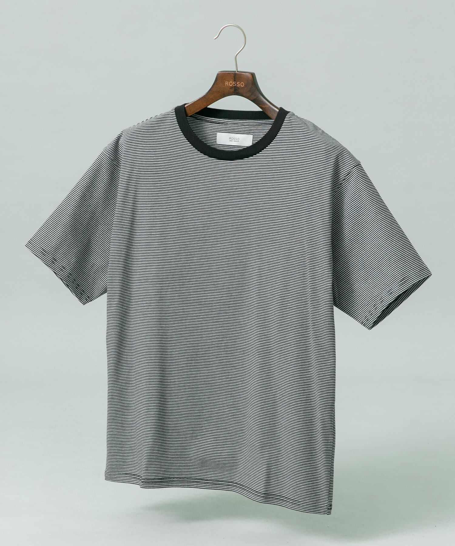 URBAN RESEARCH ROSSO「『XLサイズあり』『UR TECH』汗ジミ防止クルーネックTシャツ」|Tシャツ・カットソー|ブラック系その他
