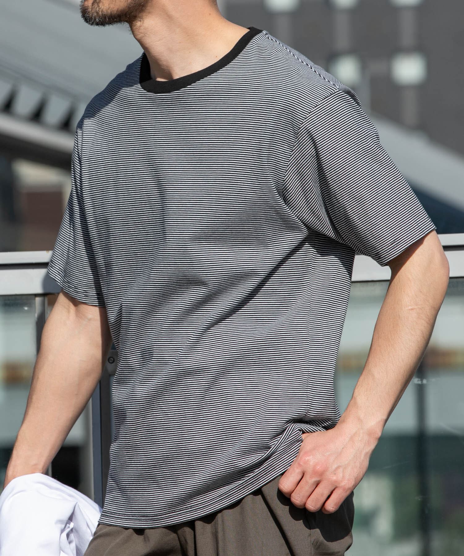 URBAN RESEARCH ROSSO「『XLサイズあり』『UR TECH』汗ジミ防止クルーネックTシャツ」|Tシャツ・カットソー|