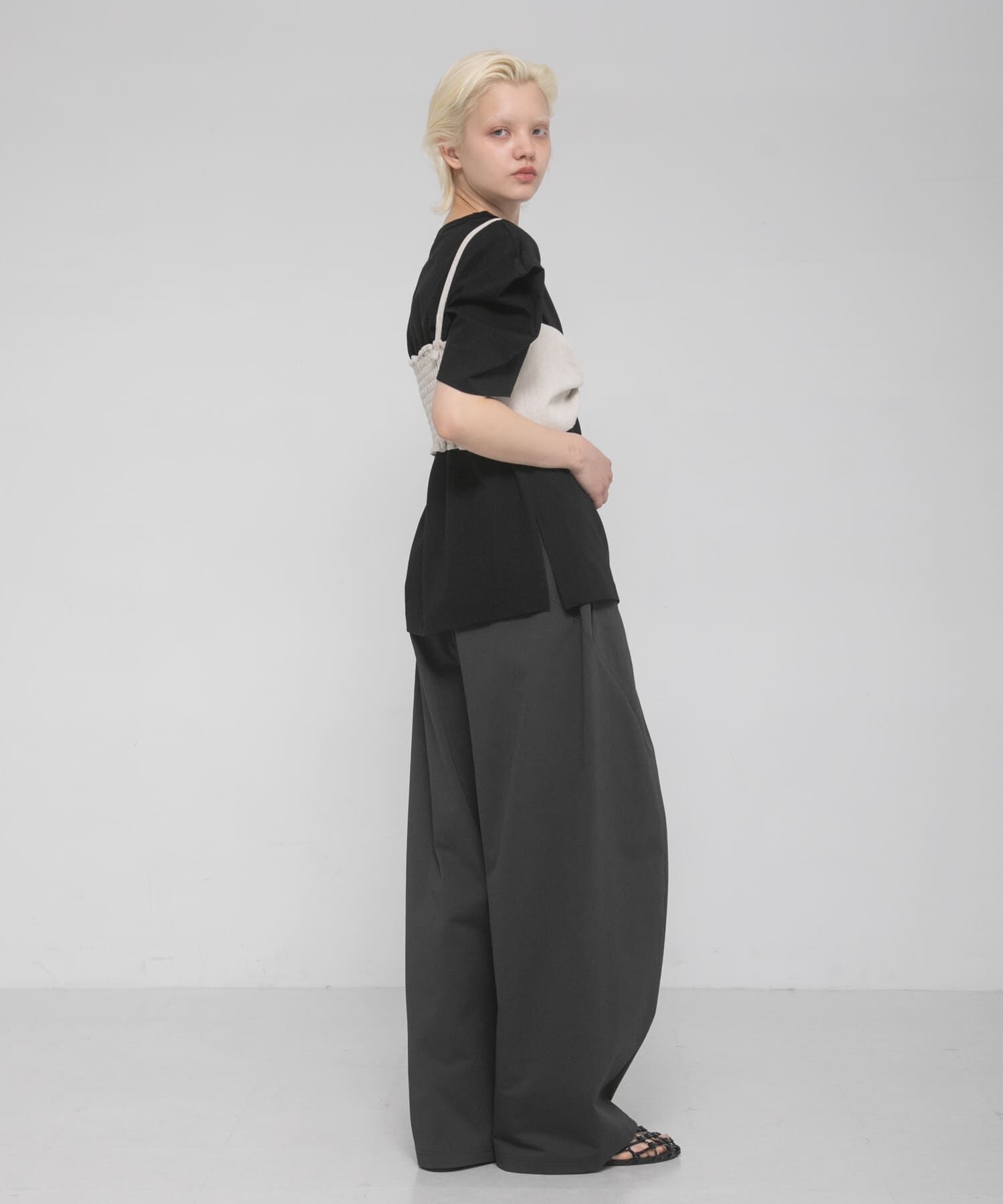 LAATO「tack sleeve tee」|Tシャツ・カットソー|