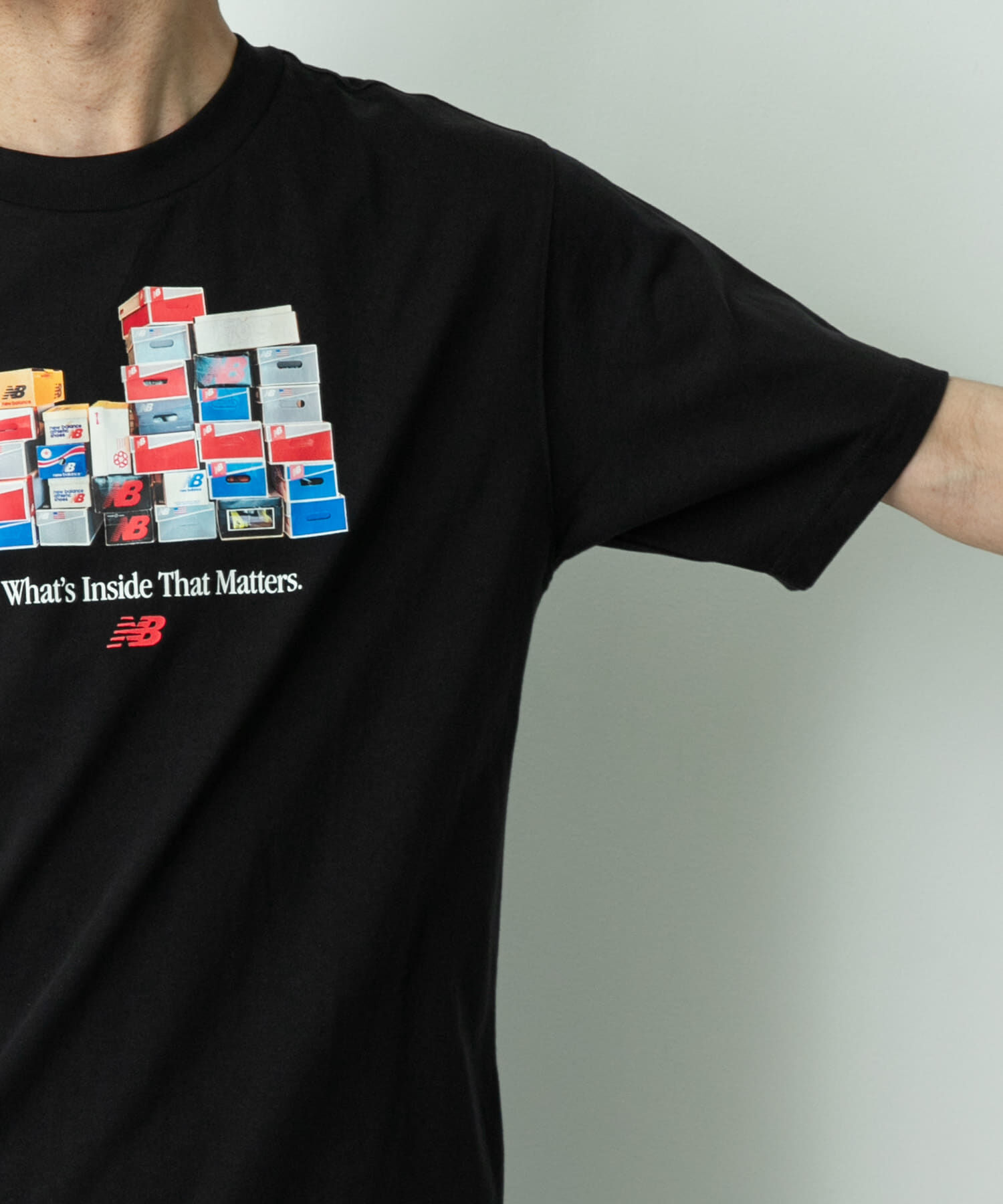 Sonny Label 「NEW BALANCE　ボックスTシャツ」|Tシャツ・カットソー|