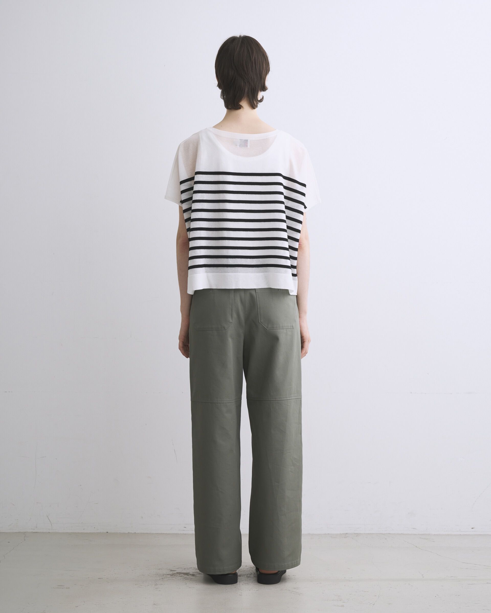 Traditional Weatherwear「LYNE KINT SLEEVELESS SHEER」|ニット・セーター|