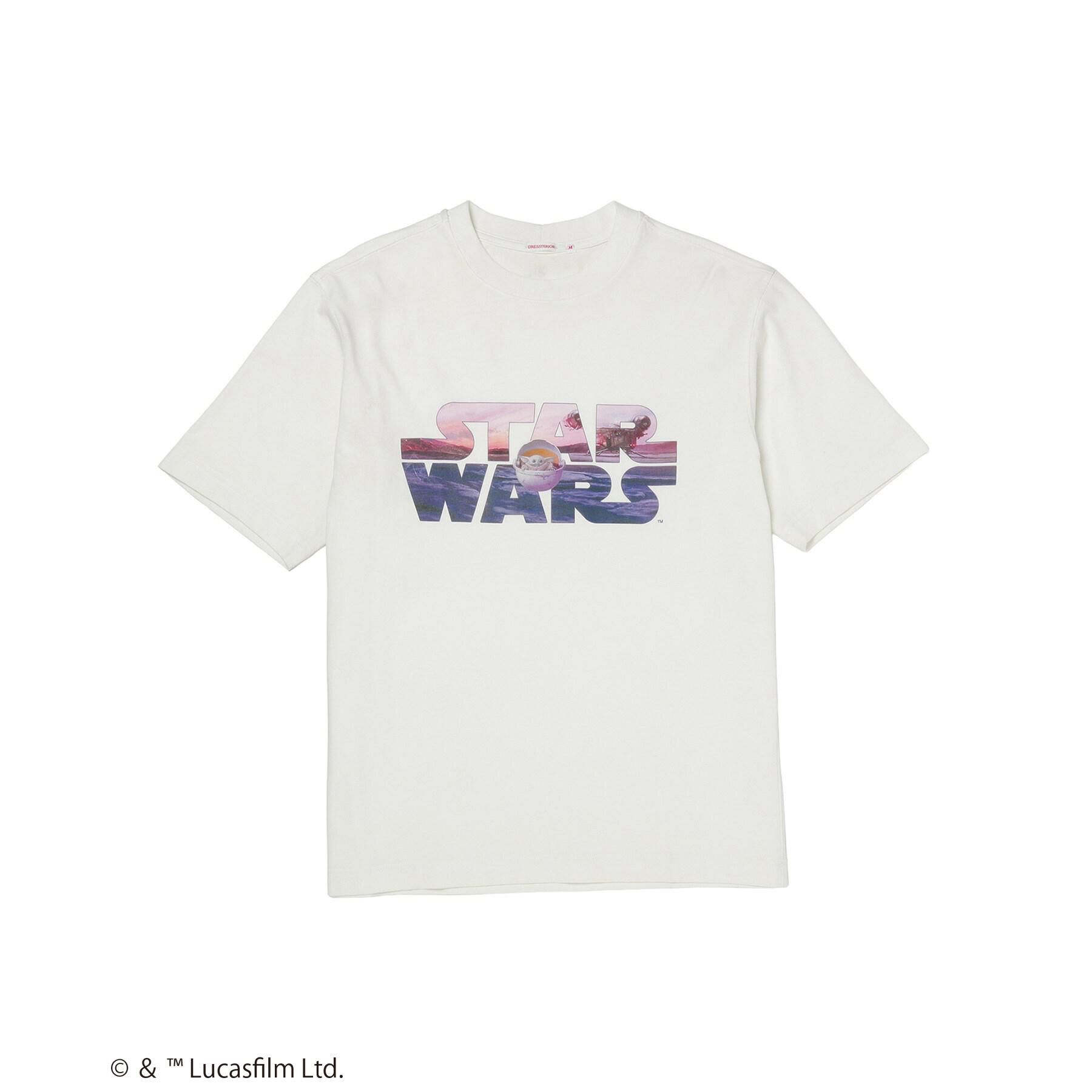 DRESSTERIOR「【接触冷感】STAR WARS ロゴTシャツ」|Tシャツ・カットソー|