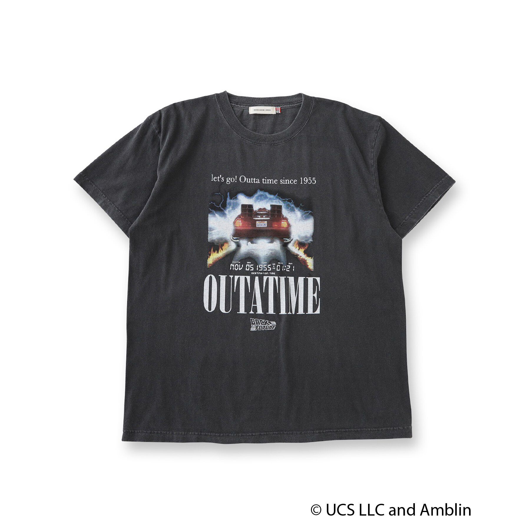 DRESSTERIOR「GOOD ROCK SPEED（グッドロックスピード）BACK TO THE FUTURE デロリア」|Tシャツ・カットソー|