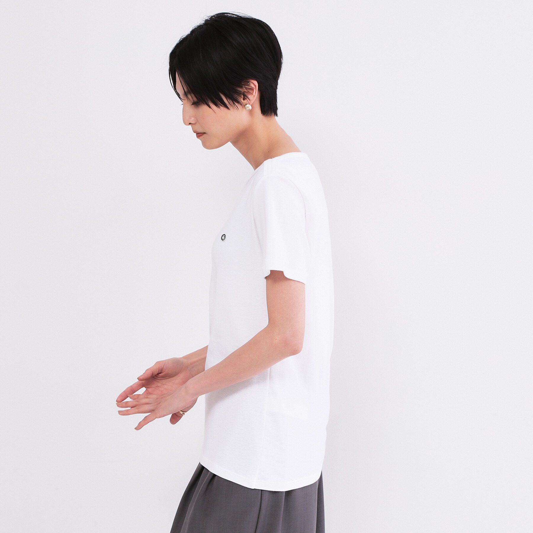 OPAQUE.CLIP「【PETIT BATERU／プチバトー】ボートネック半袖Tシャツ」|Tシャツ・カットソー|