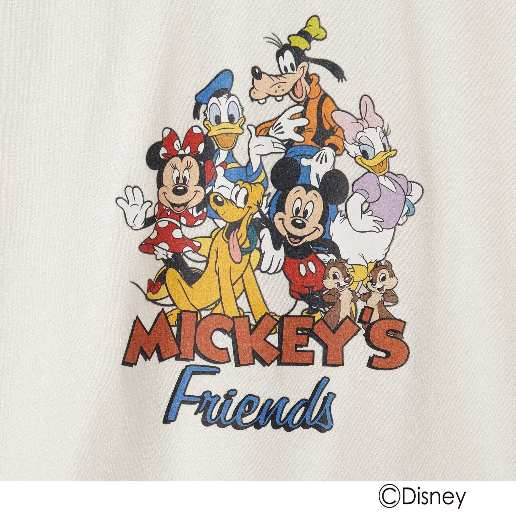 SHOO･LA･RUE「【Disney】ミッキー＆フレンズプリントTシャツ」|Tシャツ・カットソー|