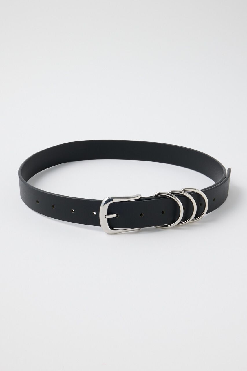 MOUSSY「RING レザーベルト」|ベルト|