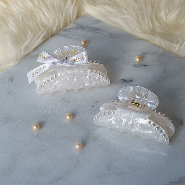  「SWATi BATH PEARL & HAIR ACCESSORY WHITE (10g、1個)」|入浴剤・バスグッズ|