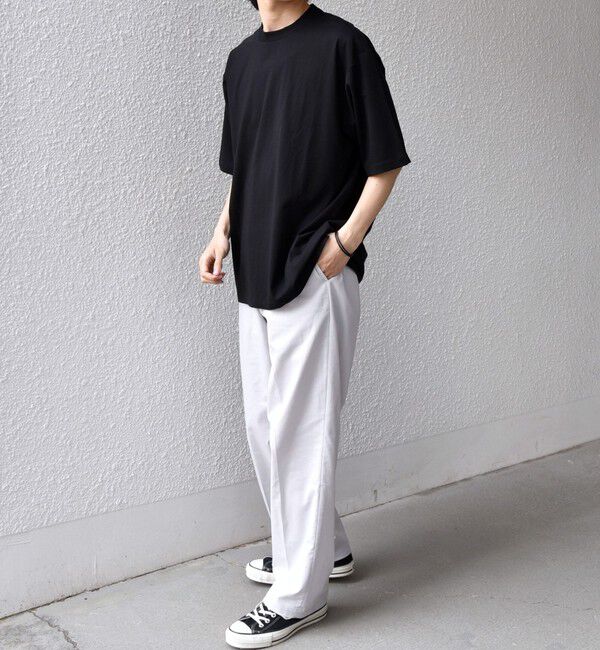 SHIPS any「SHIPS any:〈遮熱〉SOLAMENT(R) クルーネック リラックス Tシャツ◇」|Tシャツ・カットソー|