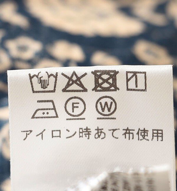 SHIPS for women「Fanaka:〈手洗い可能〉小花 プリント ティアード ワンピース」|ワンピース|