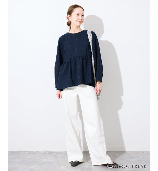 SLOBE IENA「《追加》CONTROL FREAK メタリックペーパークロッシェバッグ 254-121502」|ショルダー・メッセンジャー|