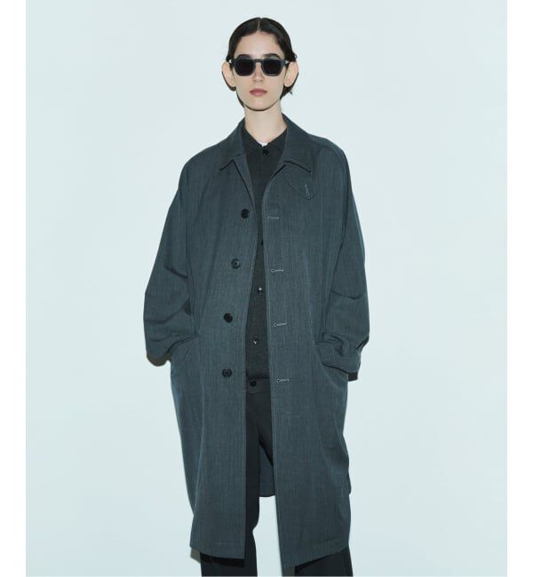 JOURNAL STANDARD「【FOLL / フォル】wool gaba middle coat」|ステンカラーコート|