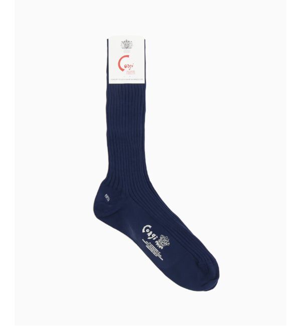 JOURNAL STANDARD「CORGI / コーギー LIGHT WEIGHT  COTTON*NYLON SOX」|ソックス|ブルー