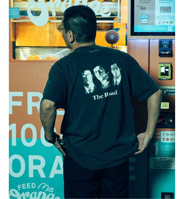 JOURNAL STANDARD「NEMES x HEAT Road T-sh」|Tシャツ・カットソー|ブラック