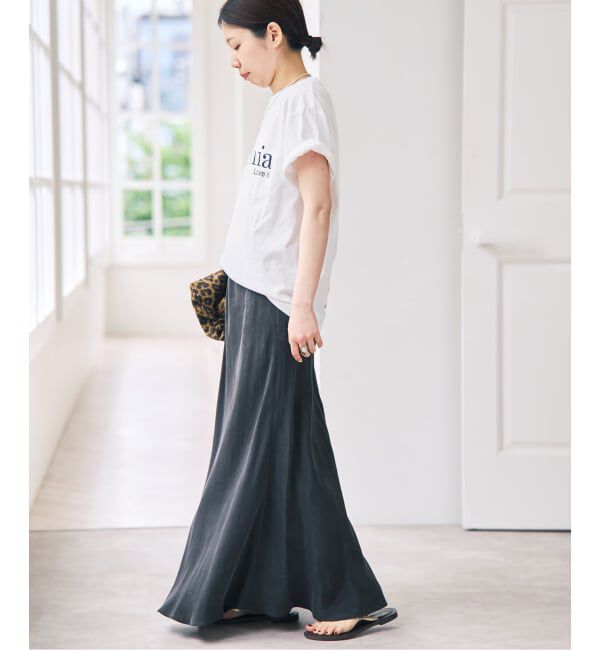 Spick and Span「《予約》melple / メイプル Pasadena Pocket S/S (Thank you al」|Tシャツ・カットソー|