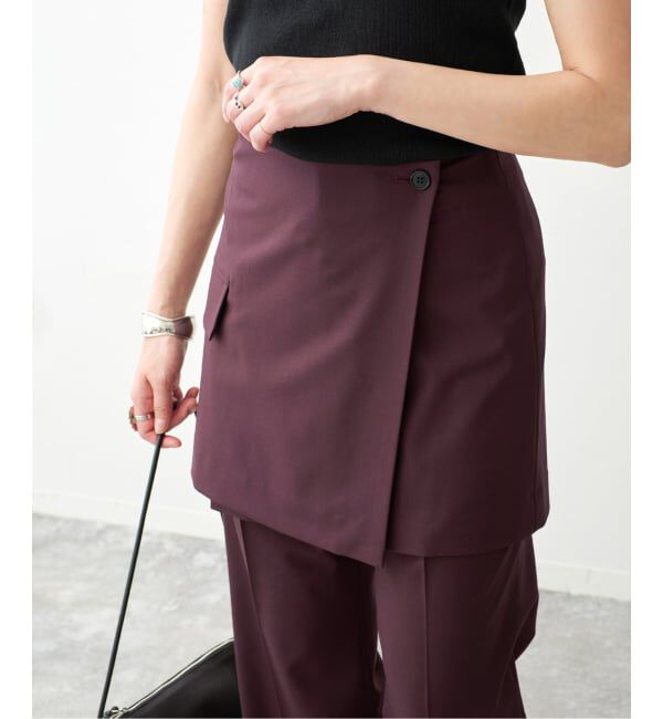 Spick and Span「《予約》トロラップミニスカート」|スカート|