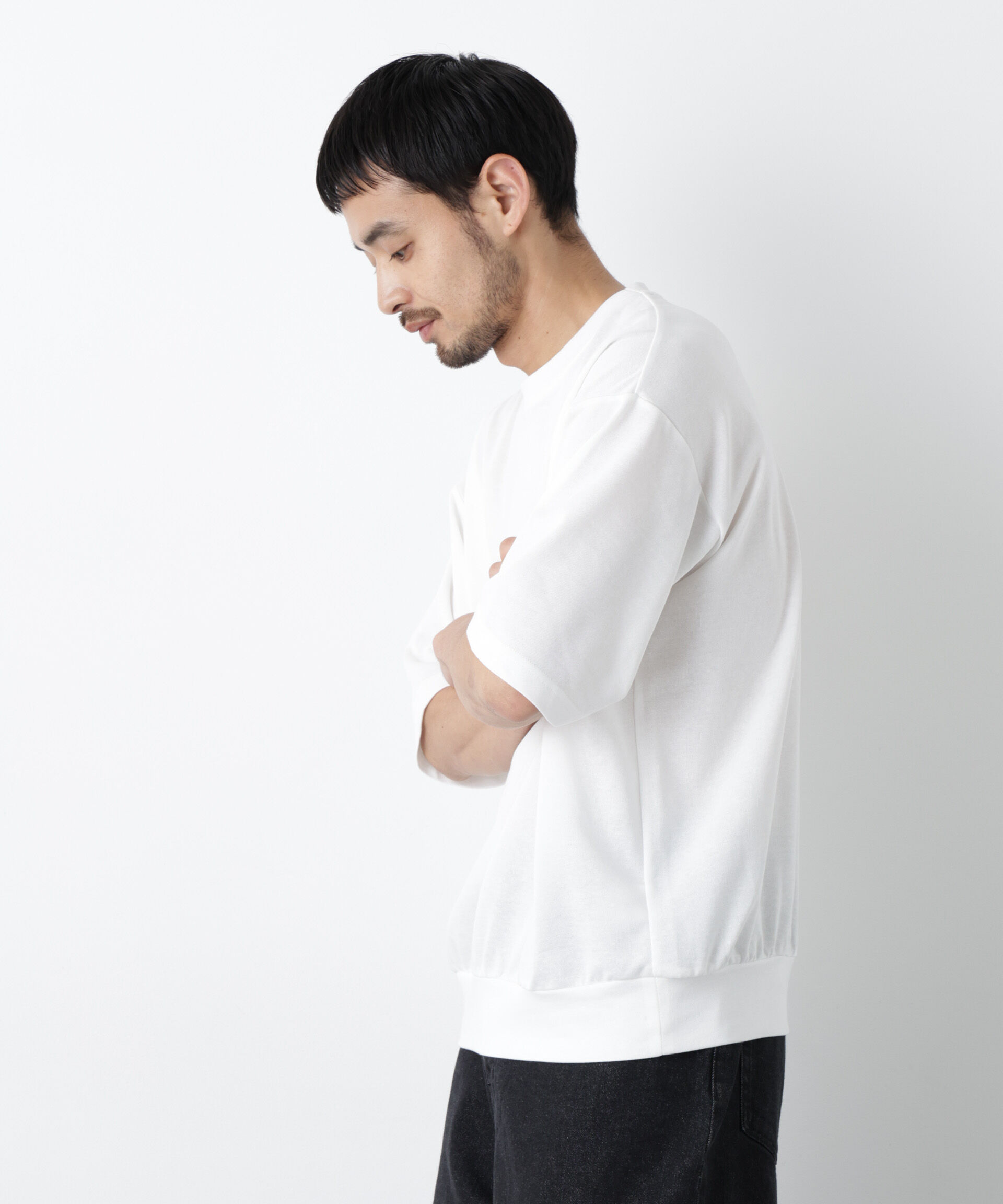 nano･universe「TCオーバーサイズTシャツ 半袖」|Tシャツ・カットソー|