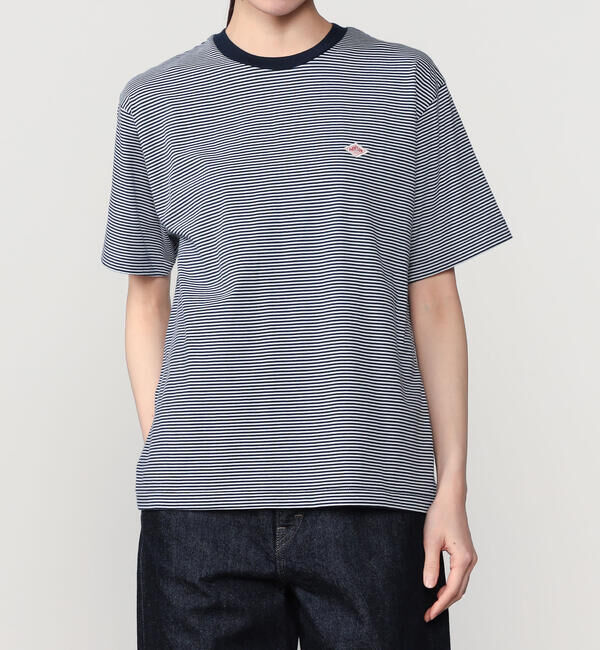 DANTON「DANTON | ボーダー クルーネックTシャツ WOMEN」|Tシャツ・カットソー|