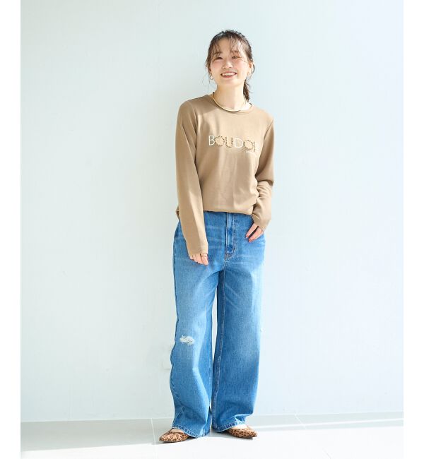  「クラッシュデニムパンツ」|デニム|