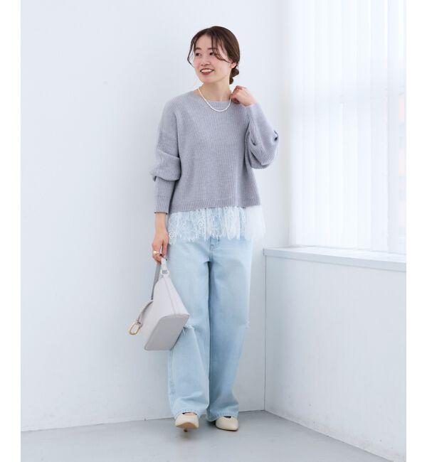  「クラッシュデニムパンツ」|デニム|