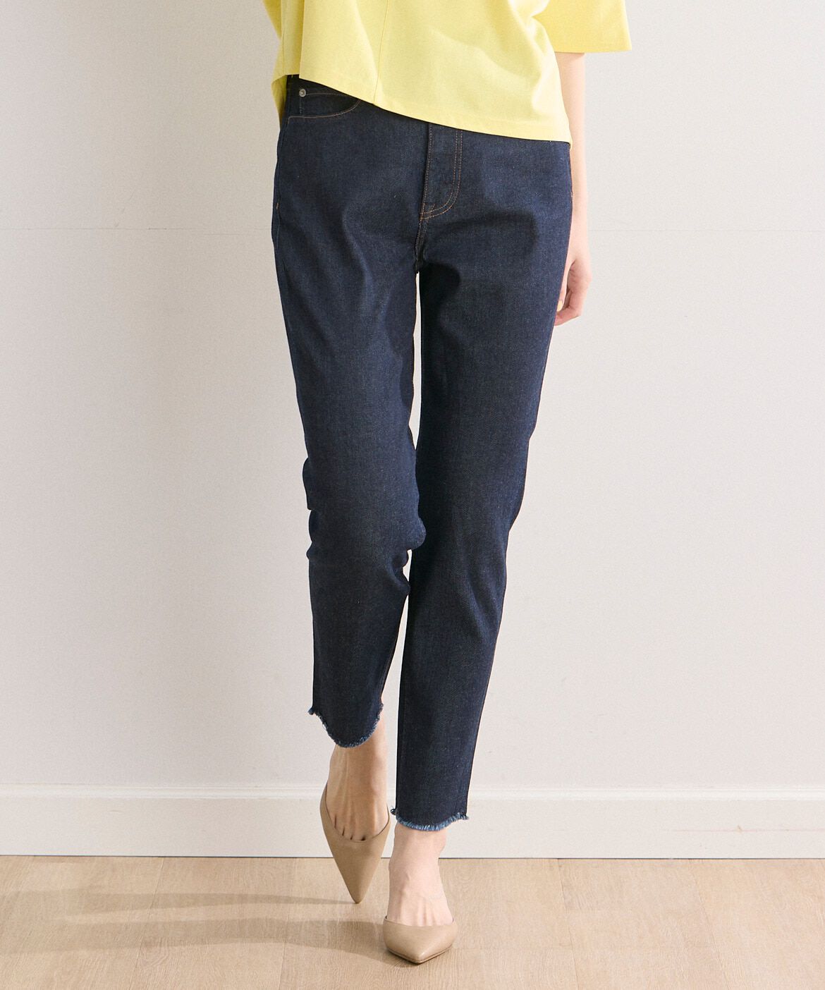 7-IDconcept.「H.SALT Easy ミッドライズテーパードイージーデニム《Healthy DENIM》」|デニム|