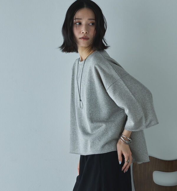 Doux archives「ラメ裏毛ショートスリーブＰＯ」|Tシャツ・カットソー|