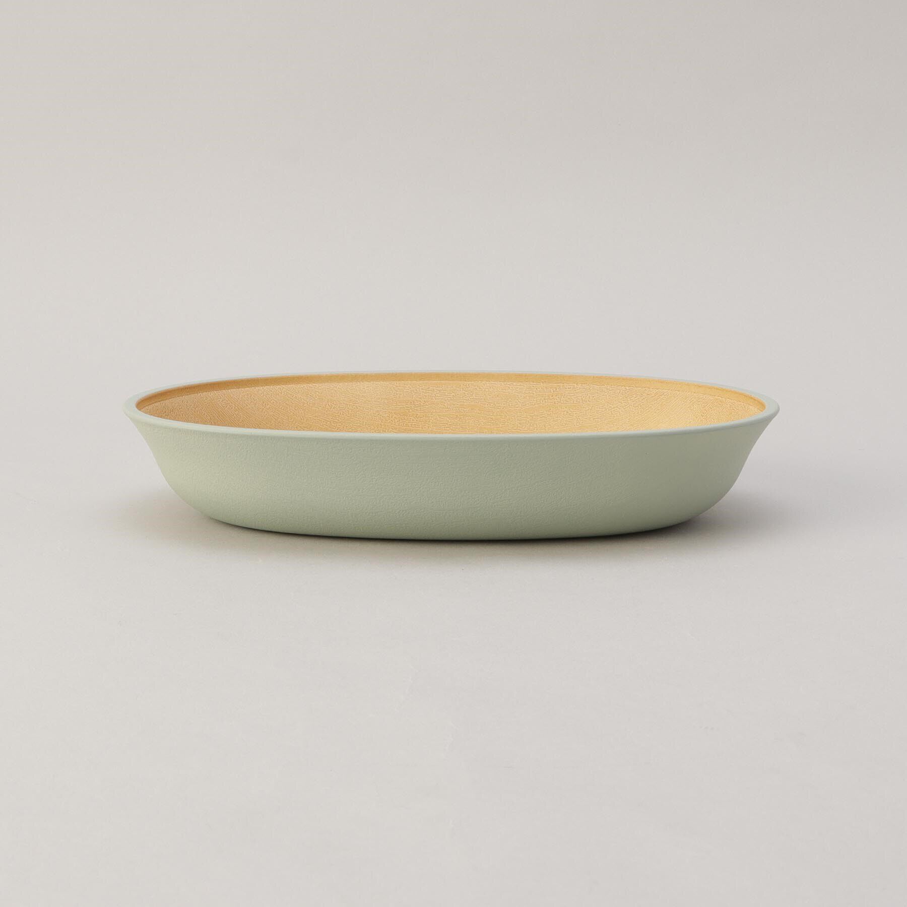 212 KITCHEN STORE「earth color 抗菌すくえる 小判ボウル GR」|食器・キッチングッズ|