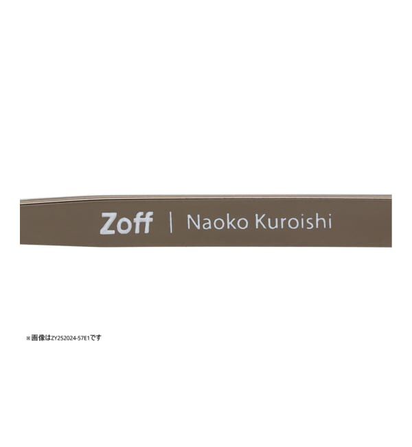  「[黒石奈央子さん ｺﾗﾎﾞ] Zoff｜Naoko Kuroishi メガネ | クラウンパント 伊達・度付き レンズ交換券付」|メガネ|