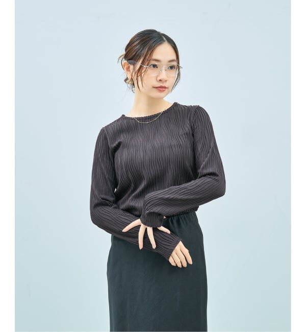  「[黒石奈央子さん ｺﾗﾎﾞ] Zoff｜Naoko Kuroishi メガネ | ツーブリッジ メタル 伊達・度付き レンズ交換券付」|メガネ|