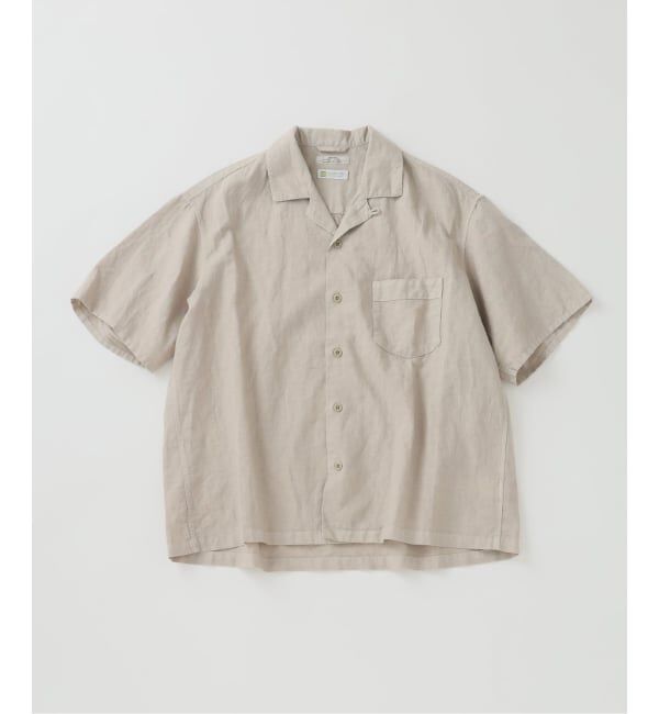 JOURNAL STANDARD relume「European Flax / ヨーロピアンフラックス ガーメントダイ リネン 半袖シャツ」|シャツ・ブラウス|