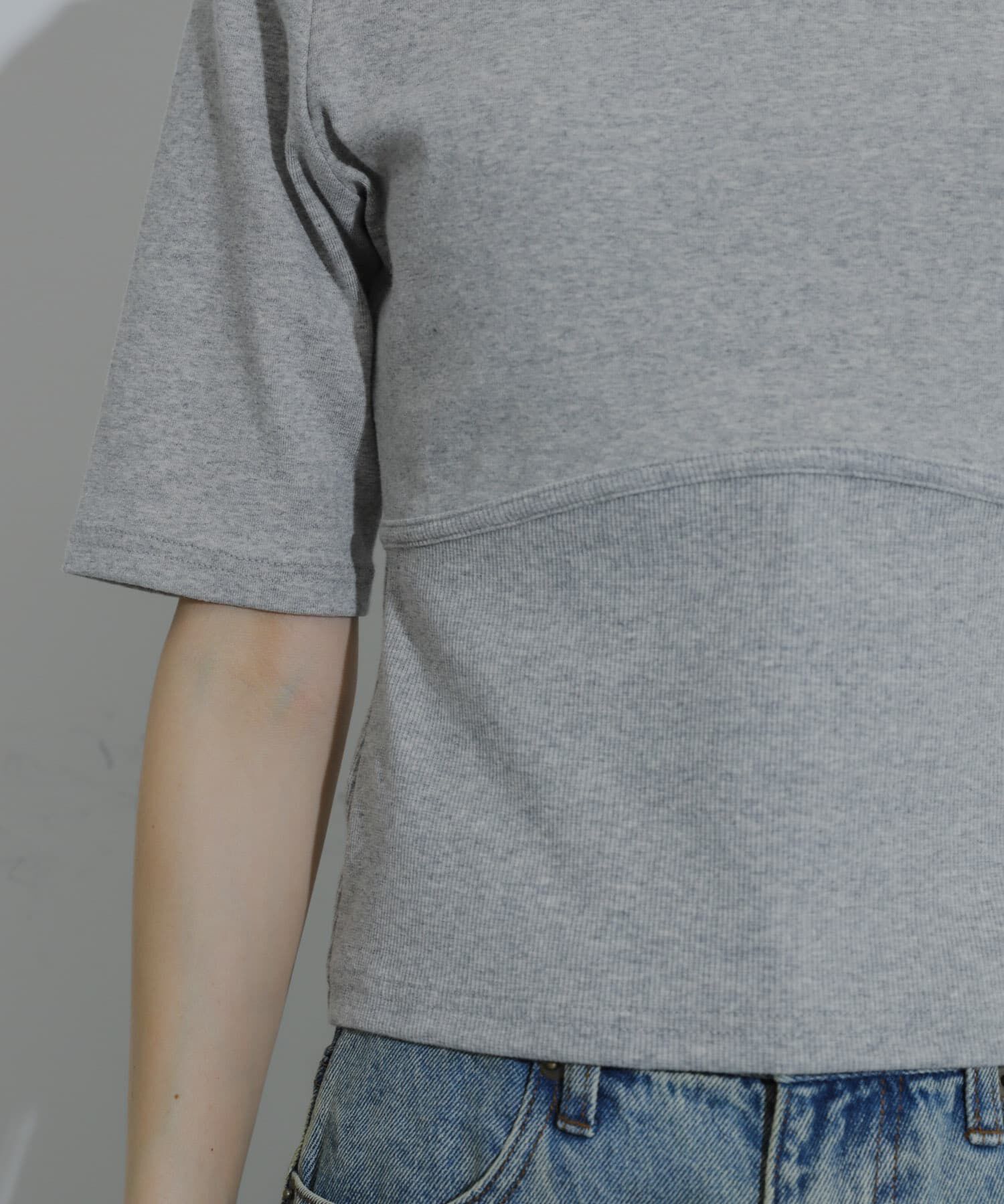 SENSE OF PLACE by URBAN RESEARCH「ウエストリブコンパクトトップ」|Tシャツ・カットソー|