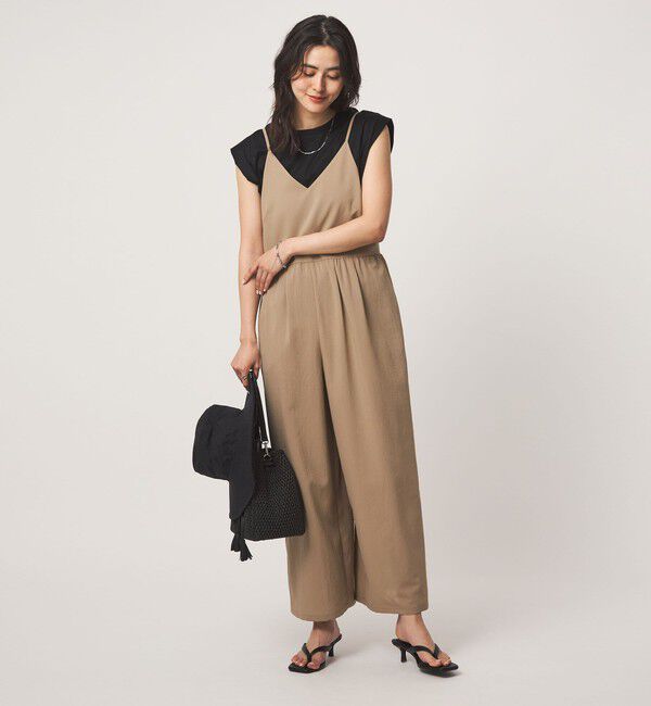 UNITED ARROWS green label relaxing「キャミソール オールインワン」|オールインワン|BEIGE