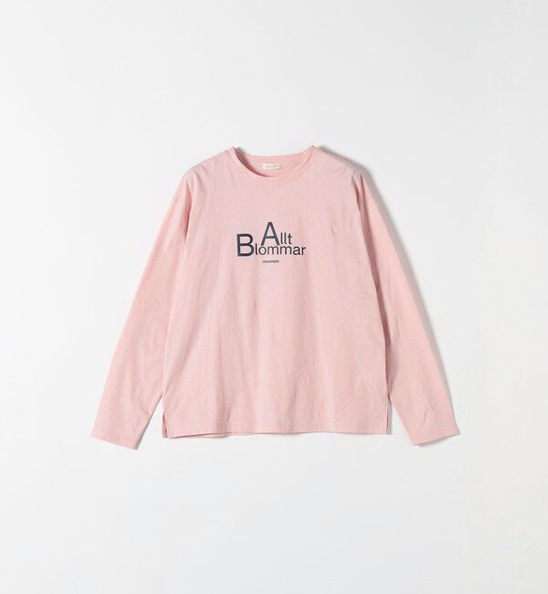 SHIPS any「【SHIPS any別注】monmimi:〈洗濯機可能〉ロゴ プリント ロンTEE 26SS」|Tシャツ・カットソー|