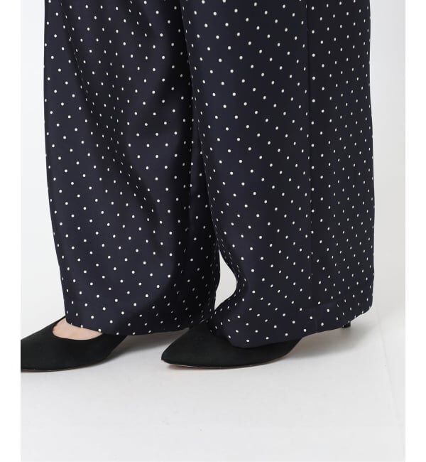 Spick and Span「ドットツイルイージーパンツ」|その他|
