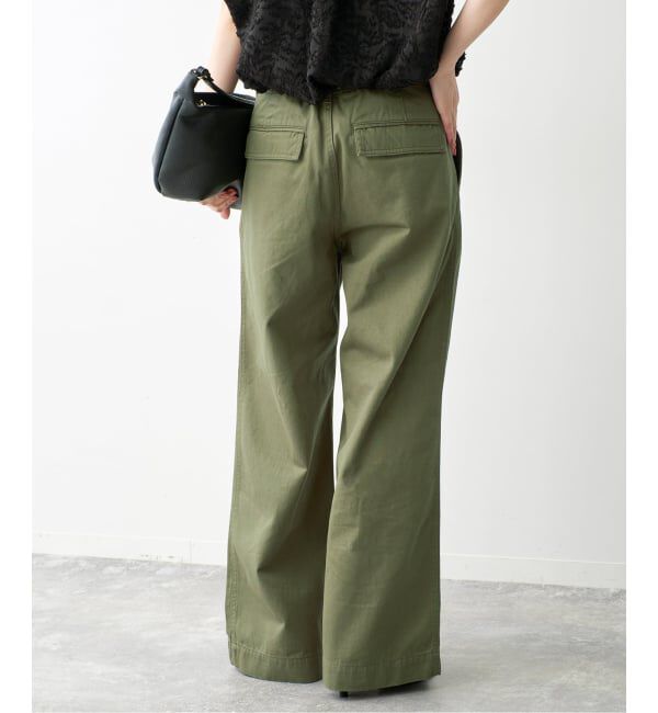 Spick and Span「《予約》ラチネバックイージーストレートパンツ」|その他|