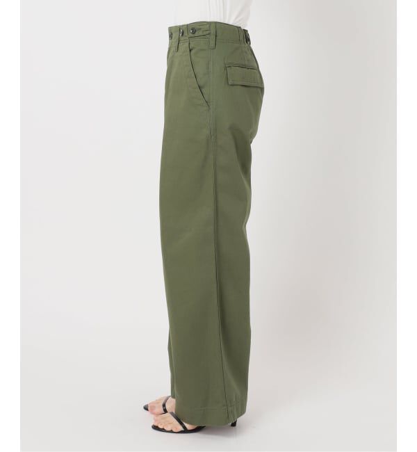 Spick and Span「《予約》ラチネバックイージーストレートパンツ」|その他|