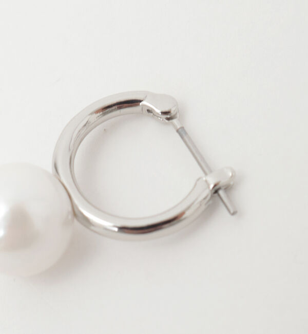 TIARA「【MIHOKO SAKAI/ミホコサカイ】パールフープピアス」|ピアス|