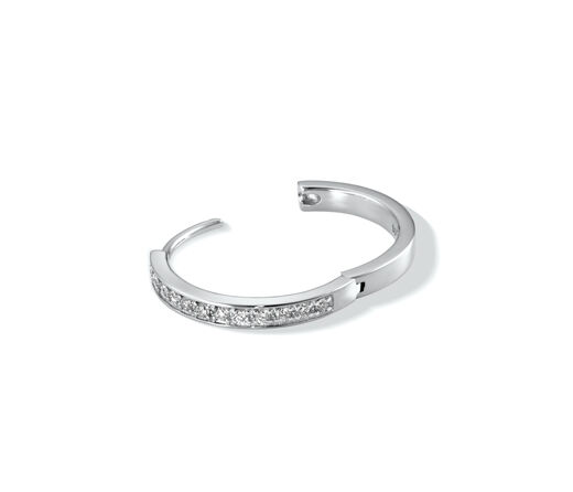 STAR JEWELRY「CLICK HOOP(L)」|ピアス|