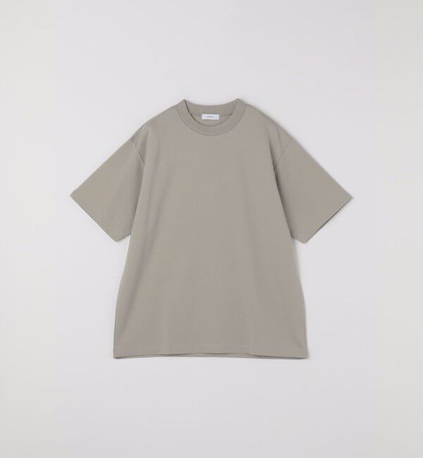 SHIPS any「SHIPS any: デザイン リブ ハイゲージ ポンチ クルーネック Tシャツ◆」|Tシャツ・カットソー|