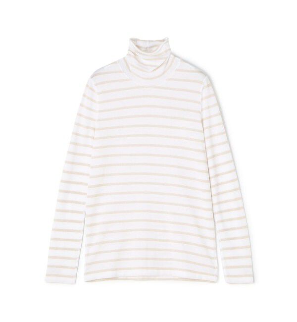 GALERIE VIE「パウダーコットン タートルネックプルオーバー」|Tシャツ・カットソー|12 ホワイト系