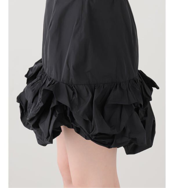  「MARGE TAFFETA BALLOON HEM COVER SKIRT 1012-0105-038：スカート」|スカート|