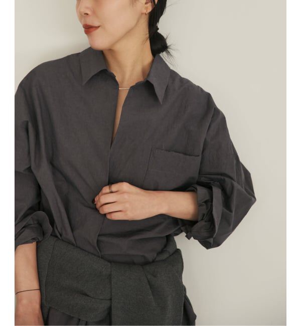 Plage「relaxy slit シャツ」|シャツ・ブラウス|