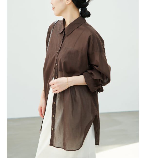 Plage「new cotton sheer シャツ」|シャツ・ブラウス|