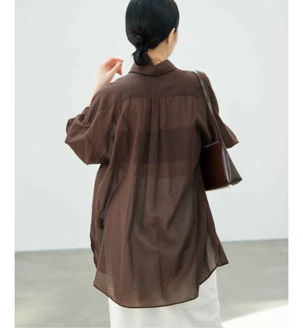 Plage「new cotton sheer シャツ」|シャツ・ブラウス|