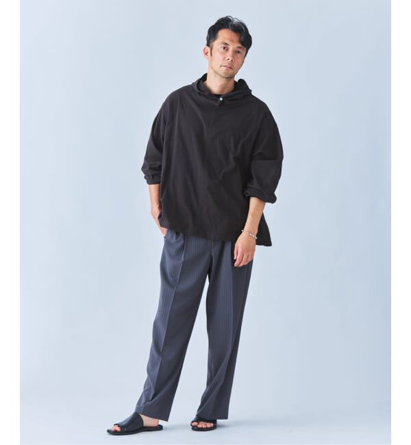 EDIFICE「《予約》ツイル ノイル フード シャツ」|シャツ・ブラウス|