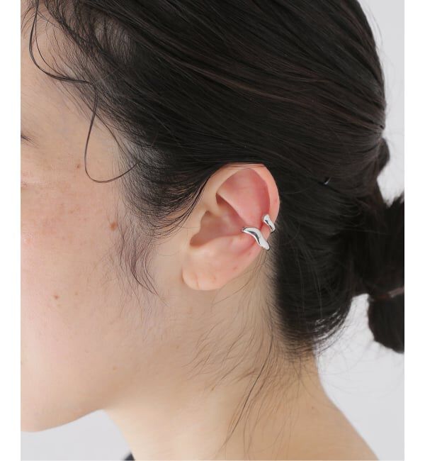journal standard L'essage「【MARIA BLACK/マリアブラック】 Sagene Ear Cuff Silver：イヤーカフ」|イヤーカフ|シルバー